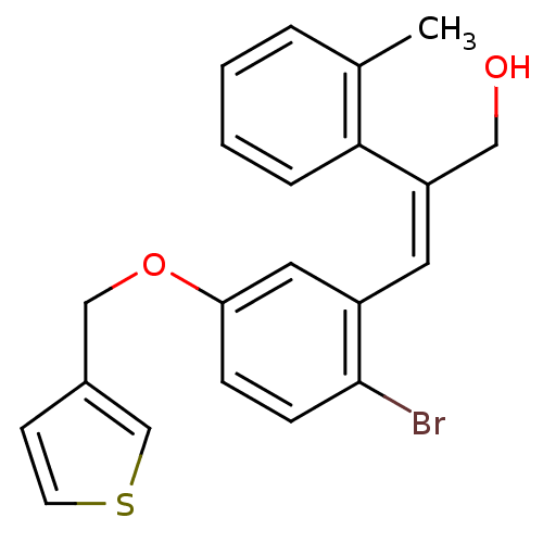 Chemical structure of BindingDB Monomer ID 50065531