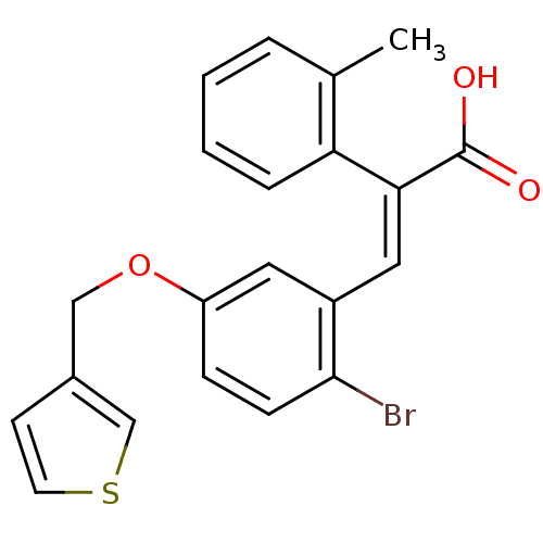 Chemical structure of BindingDB Monomer ID 50065534