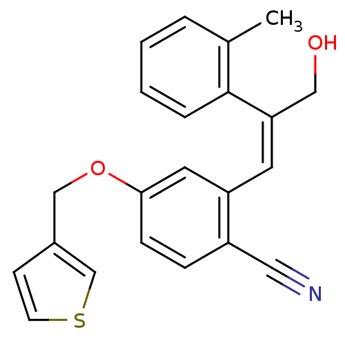 Chemical structure of BindingDB Monomer ID 50065543