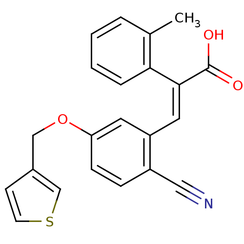 Chemical structure of BindingDB Monomer ID 50065544