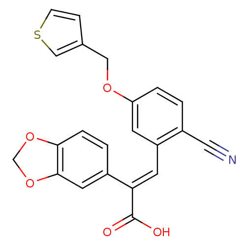 Chemical structure of BindingDB Monomer ID 50065545