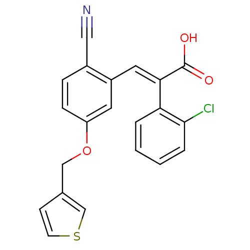 Chemical structure of BindingDB Monomer ID 50065548
