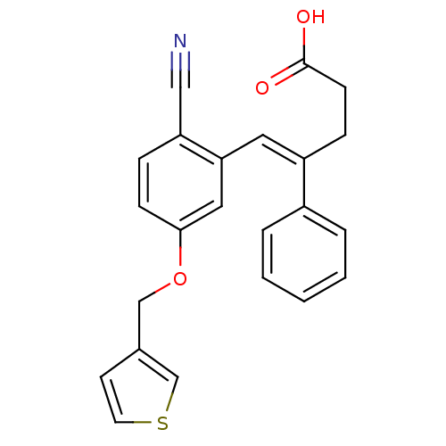 Chemical structure of BindingDB Monomer ID 50065549