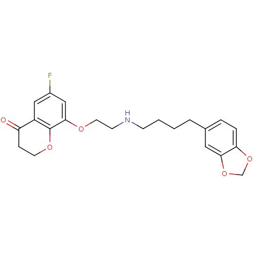 Chemical structure of BindingDB Monomer ID 50065557