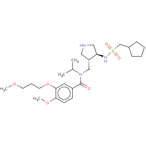 Chemical structure of BindingDB Monomer ID 50066156