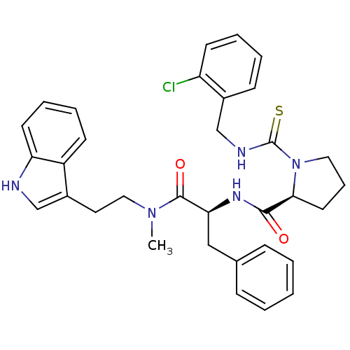 Chemical structure of BindingDB Monomer ID 50066167