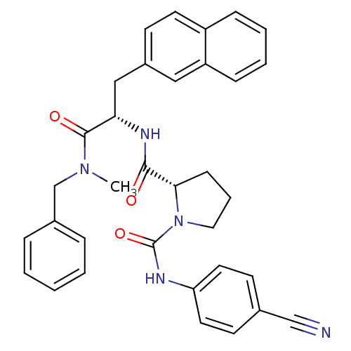 Chemical structure of BindingDB Monomer ID 50066174