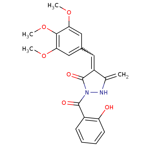 Chemical structure of BindingDB Monomer ID 50066316