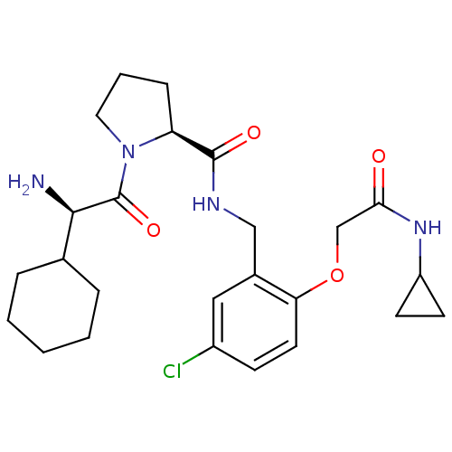 Chemical structure of BindingDB Monomer ID 50066333