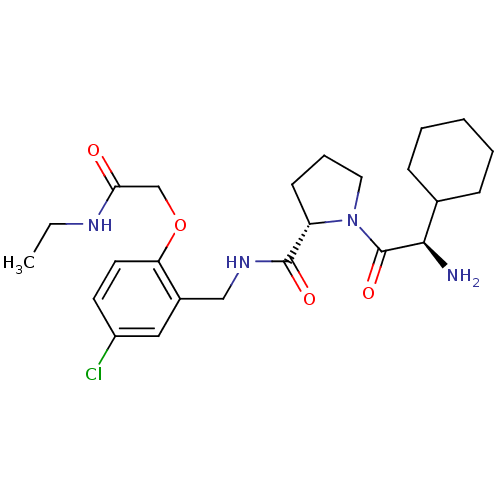 Chemical structure of BindingDB Monomer ID 50066334