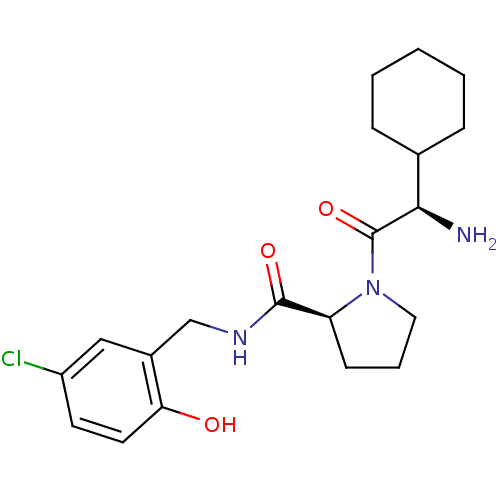 Chemical structure of BindingDB Monomer ID 50066340