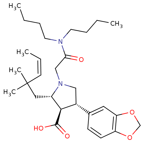 Chemical structure of BindingDB Monomer ID 50066372