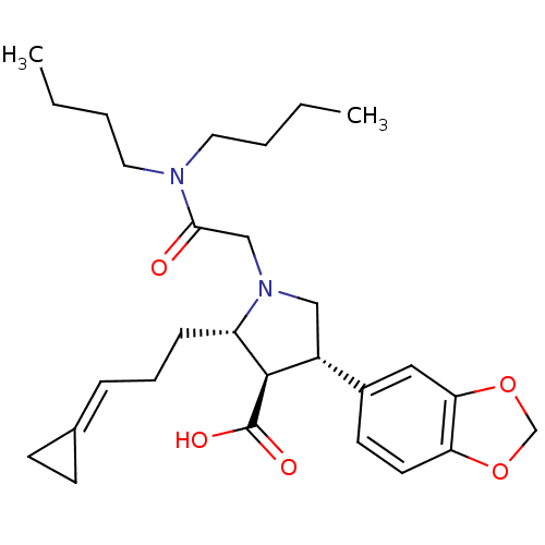 Chemical structure of BindingDB Monomer ID 50066381