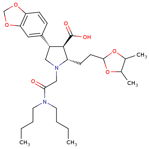 Chemical structure of BindingDB Monomer ID 50066382