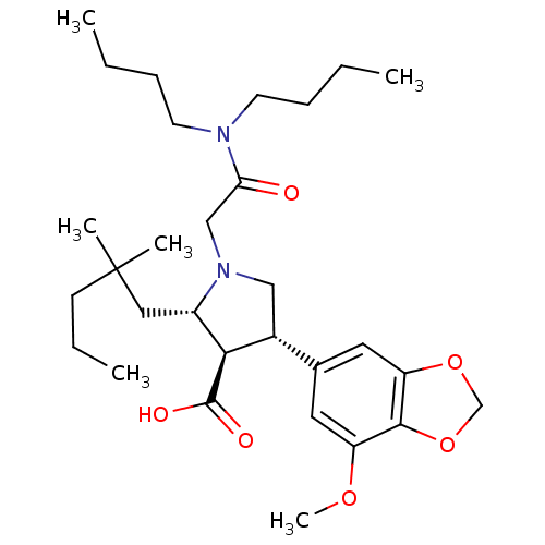 Chemical structure of BindingDB Monomer ID 50066391