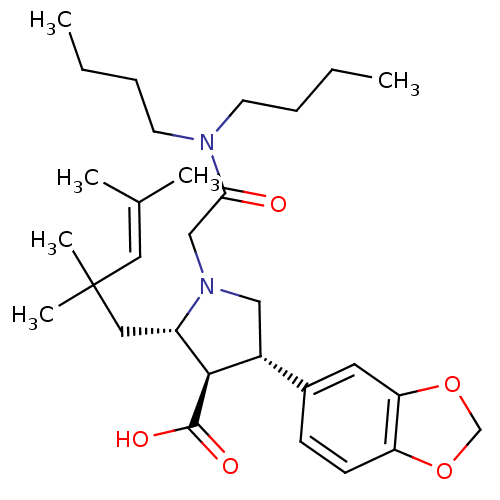 Chemical structure of BindingDB Monomer ID 50066397