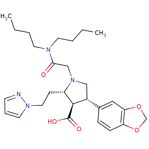 Chemical structure of BindingDB Monomer ID 50066400