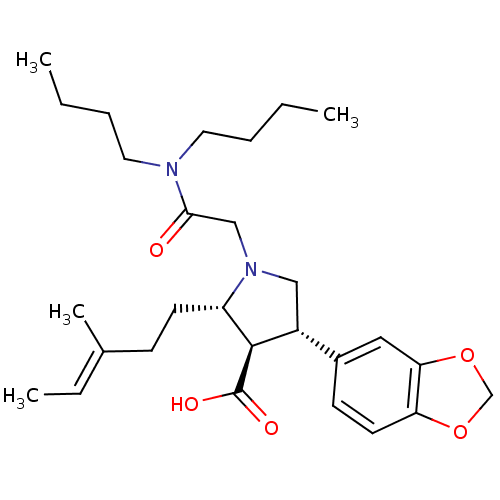 Chemical structure of BindingDB Monomer ID 50066401