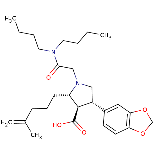 Chemical structure of BindingDB Monomer ID 50066402