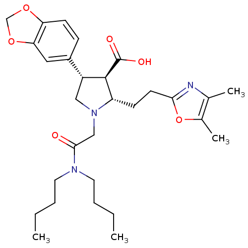 Chemical structure of BindingDB Monomer ID 50066407