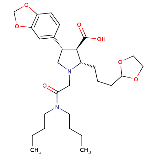 Chemical structure of BindingDB Monomer ID 50066411