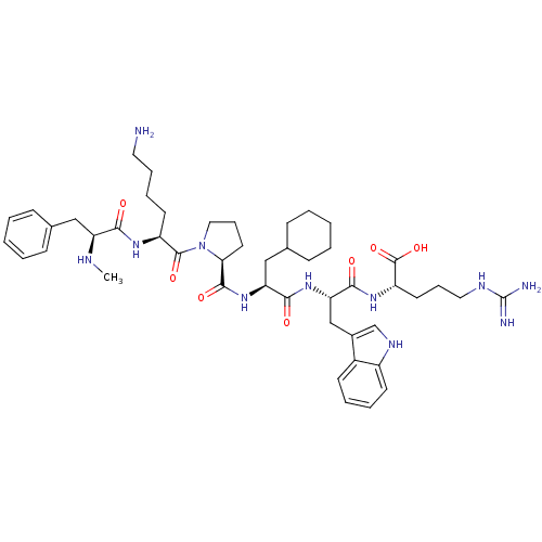 Chemical structure of BindingDB Monomer ID 50066482