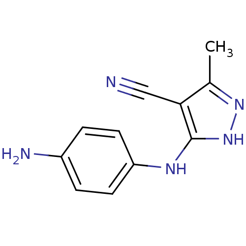 Chemical structure of BindingDB Monomer ID 50066584