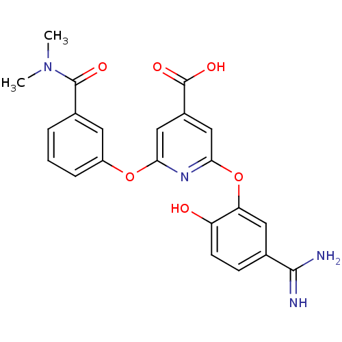 Chemical structure of BindingDB Monomer ID 50066622