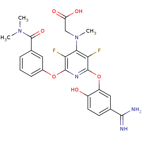 Chemical structure of BindingDB Monomer ID 50066623