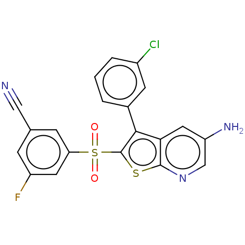 Chemical structure of BindingDB Monomer ID 50066733