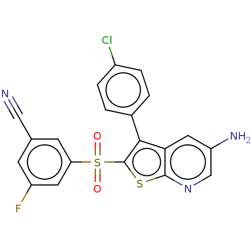 Chemical structure of BindingDB Monomer ID 50066734