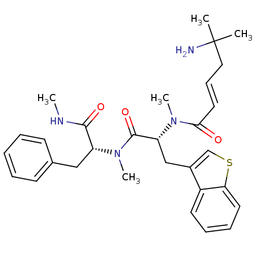 Chemical structure of BindingDB Monomer ID 50066809