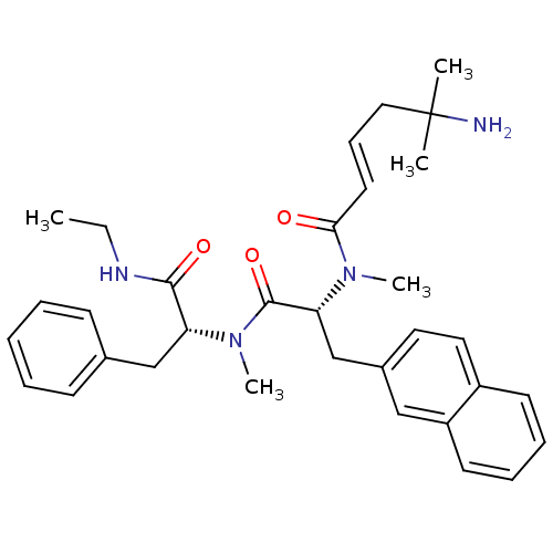 Chemical structure of BindingDB Monomer ID 50066810
