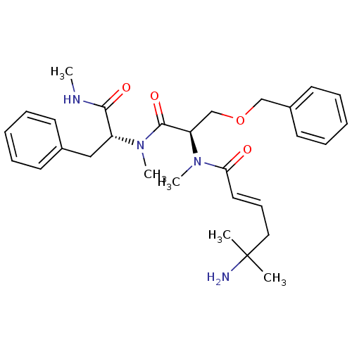 Chemical structure of BindingDB Monomer ID 50066811