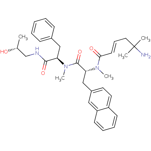 Chemical structure of BindingDB Monomer ID 50066812