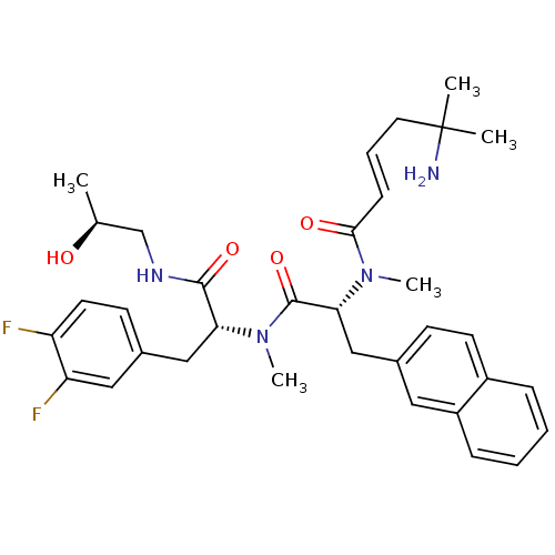 Chemical structure of BindingDB Monomer ID 50066817