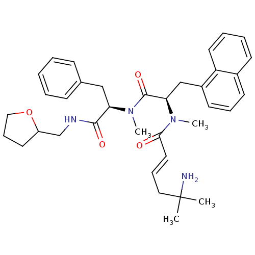 Chemical structure of BindingDB Monomer ID 50066818