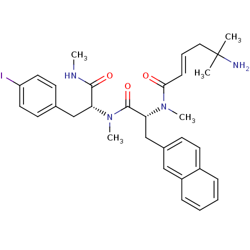 Chemical structure of BindingDB Monomer ID 50066820