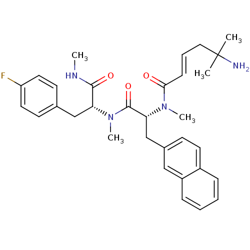 Chemical structure of BindingDB Monomer ID 50066821