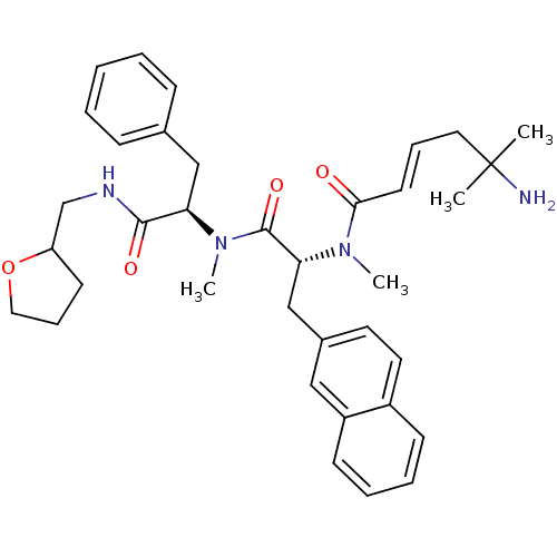 Chemical structure of BindingDB Monomer ID 50066822