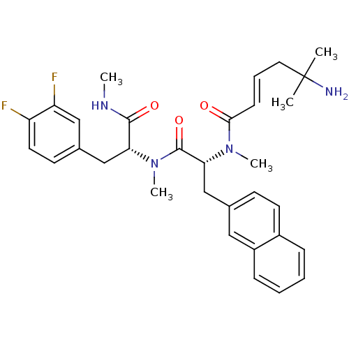 Chemical structure of BindingDB Monomer ID 50066823