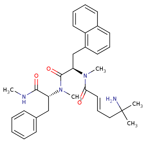 Chemical structure of BindingDB Monomer ID 50066824