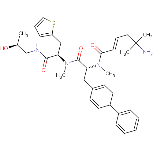 Chemical structure of BindingDB Monomer ID 50066825