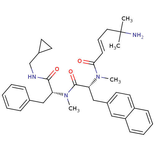 Chemical structure of BindingDB Monomer ID 50066826