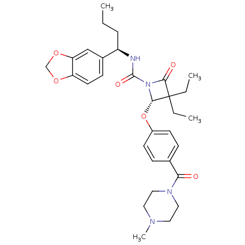 Chemical structure of BindingDB Monomer ID 50066999