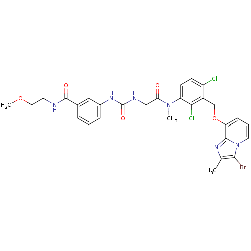 Chemical structure of BindingDB Monomer ID 50067235