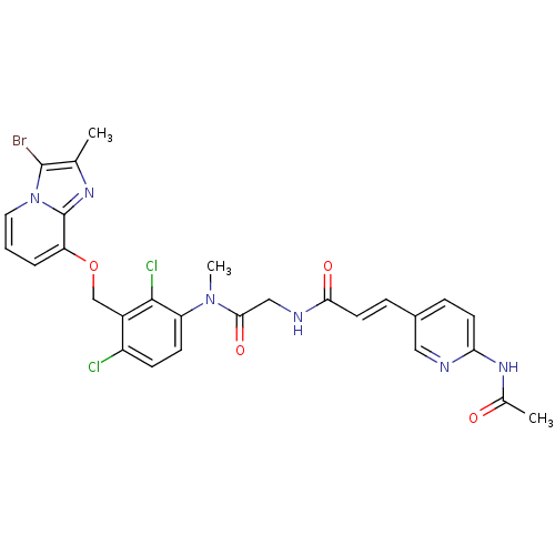 Chemical structure of BindingDB Monomer ID 50067242