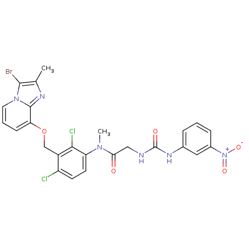 Chemical structure of BindingDB Monomer ID 50067244