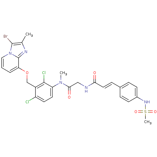 Chemical structure of BindingDB Monomer ID 50067250