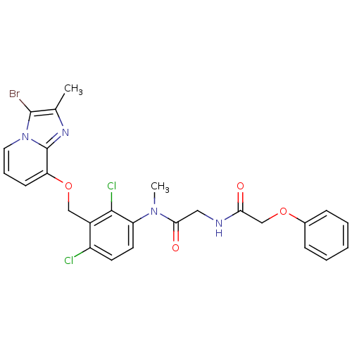 Chemical structure of BindingDB Monomer ID 50067259